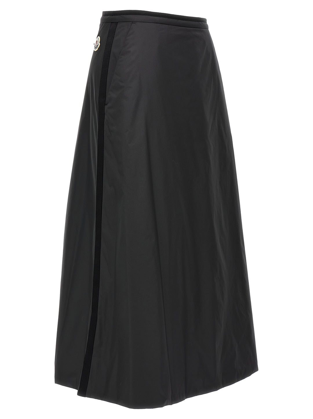 Padded Midi Skirt Skirts Black