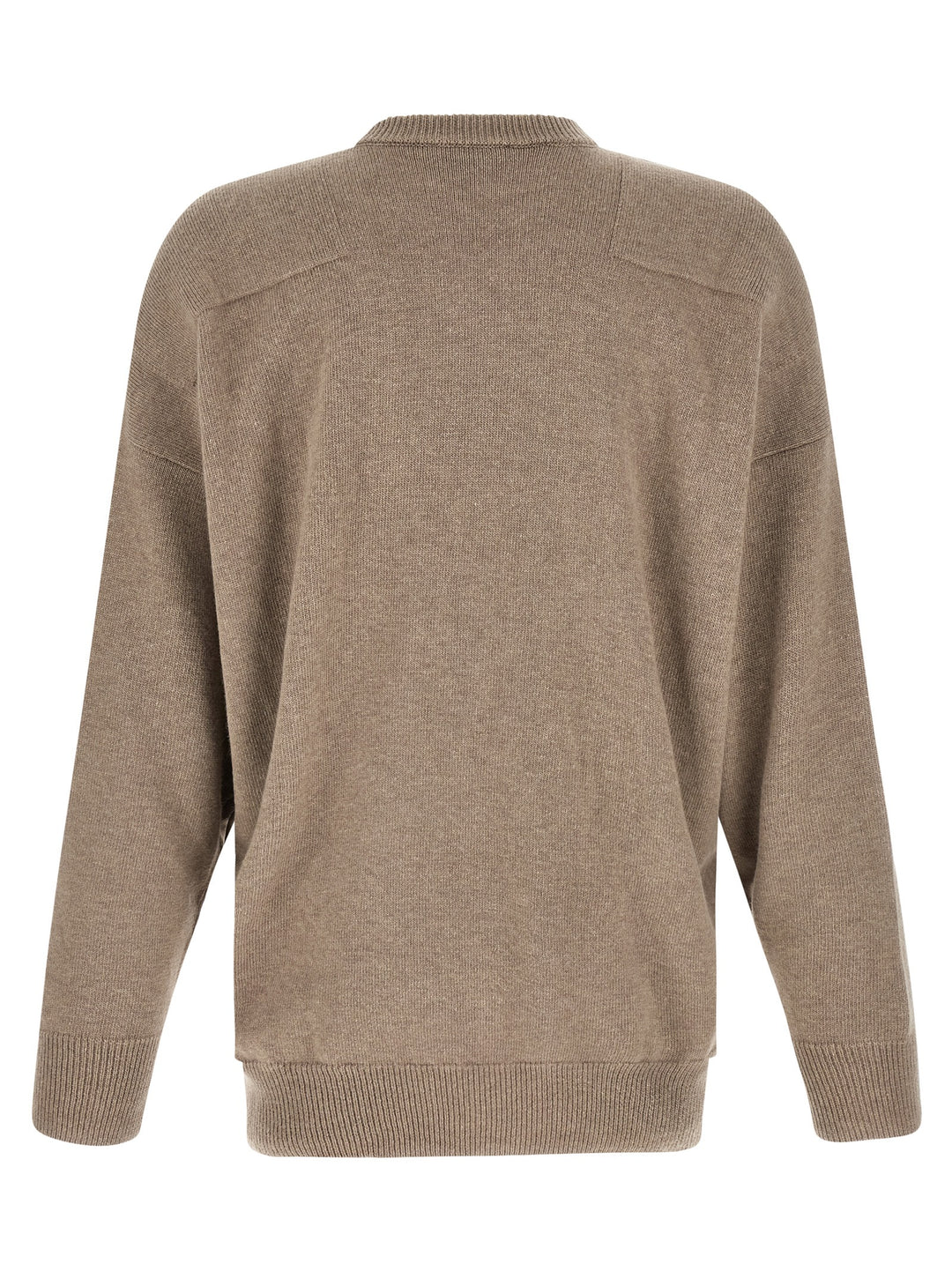 Jil Sander Mélange Wool Sweater Sweaters and Cardigans - Beige | cf8520a8eba7edfffe3b8b9fb33cdc0bd5d513d8