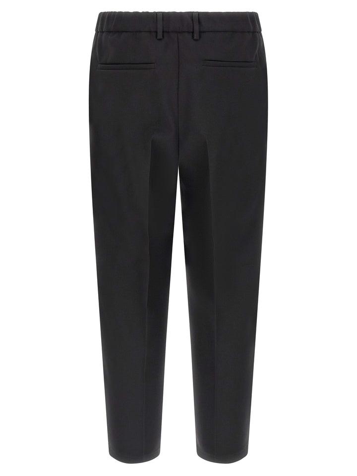 Jil Sander Technical Gabardine Trousers Pants - Black | cb469d69d67d0ba2fb44c0b4b7b3ba6afe47fb7e