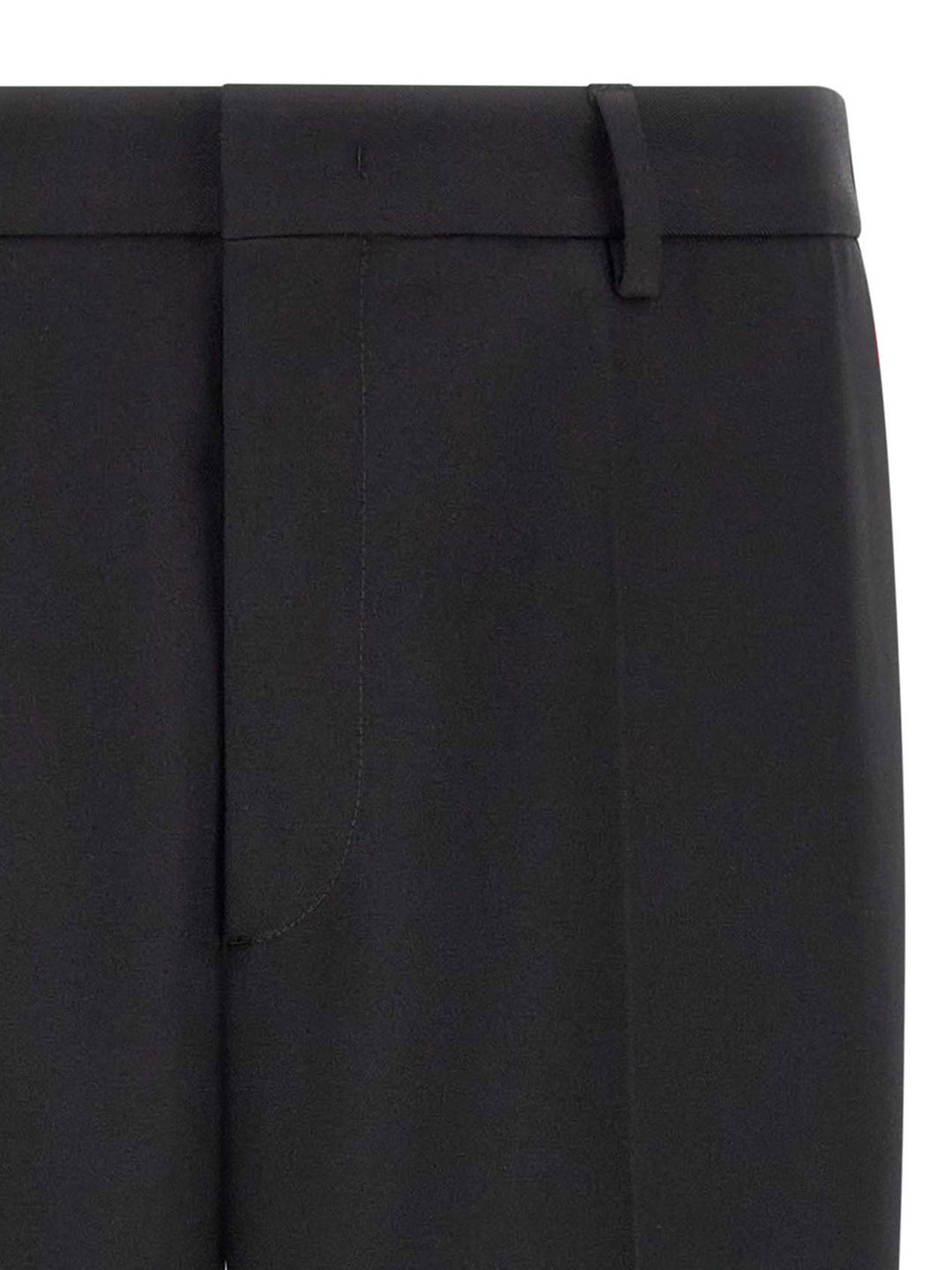 Jil Sander Technical Gabardine Trousers Pants - Black | ba417a7e0d500a94477d8b885bdbe3ce159bff0a