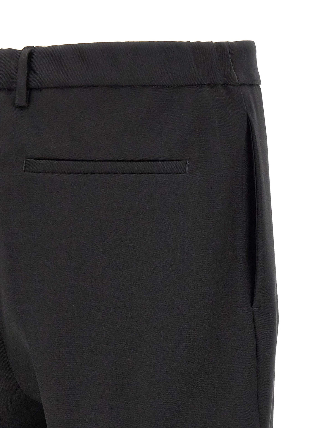 Jil Sander Technical Gabardine Trousers Pants - Black | 45b39bb038072b2e86fcf3b6ab56200e449ed37d