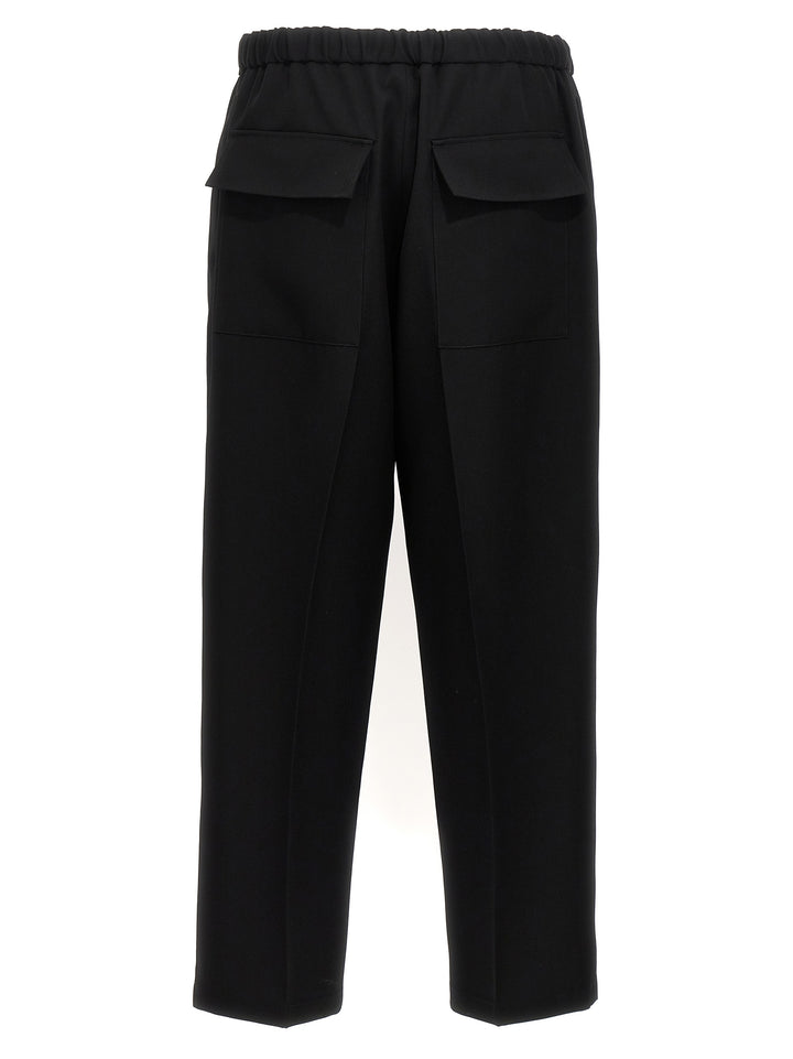 Wool Pants Black