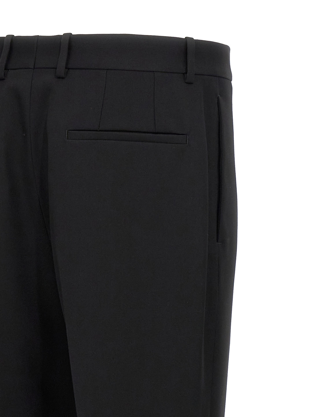 Tailored Trousers Pants Black