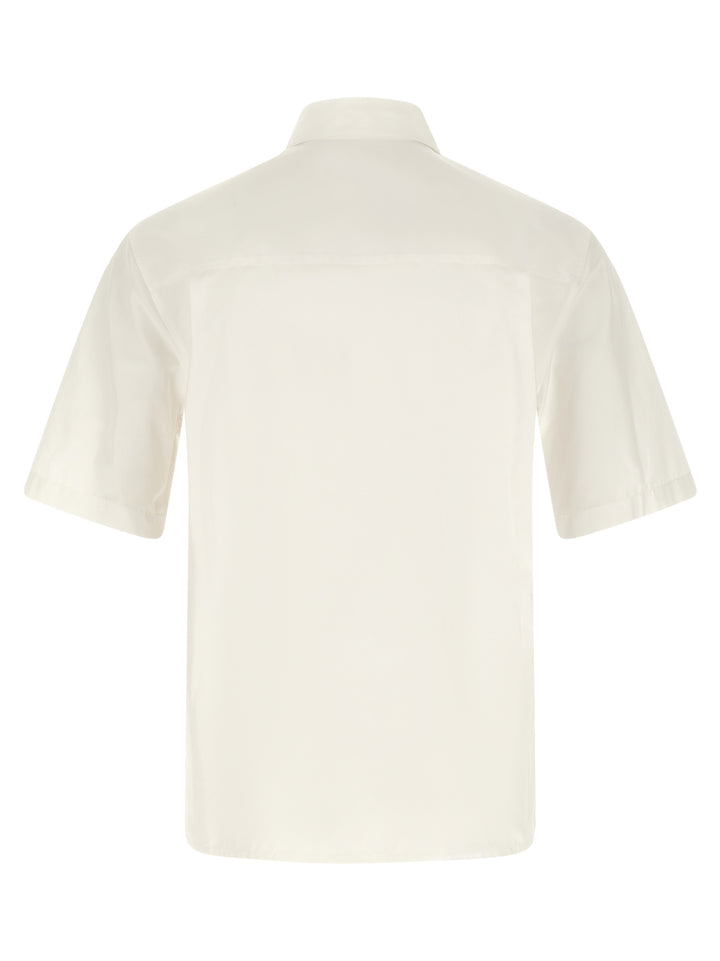 Jil Sander Logo Embroidery Shirt Shirt and Blouse - White | 025ae31fbc64a9462db00c27622b8cb32f61c201