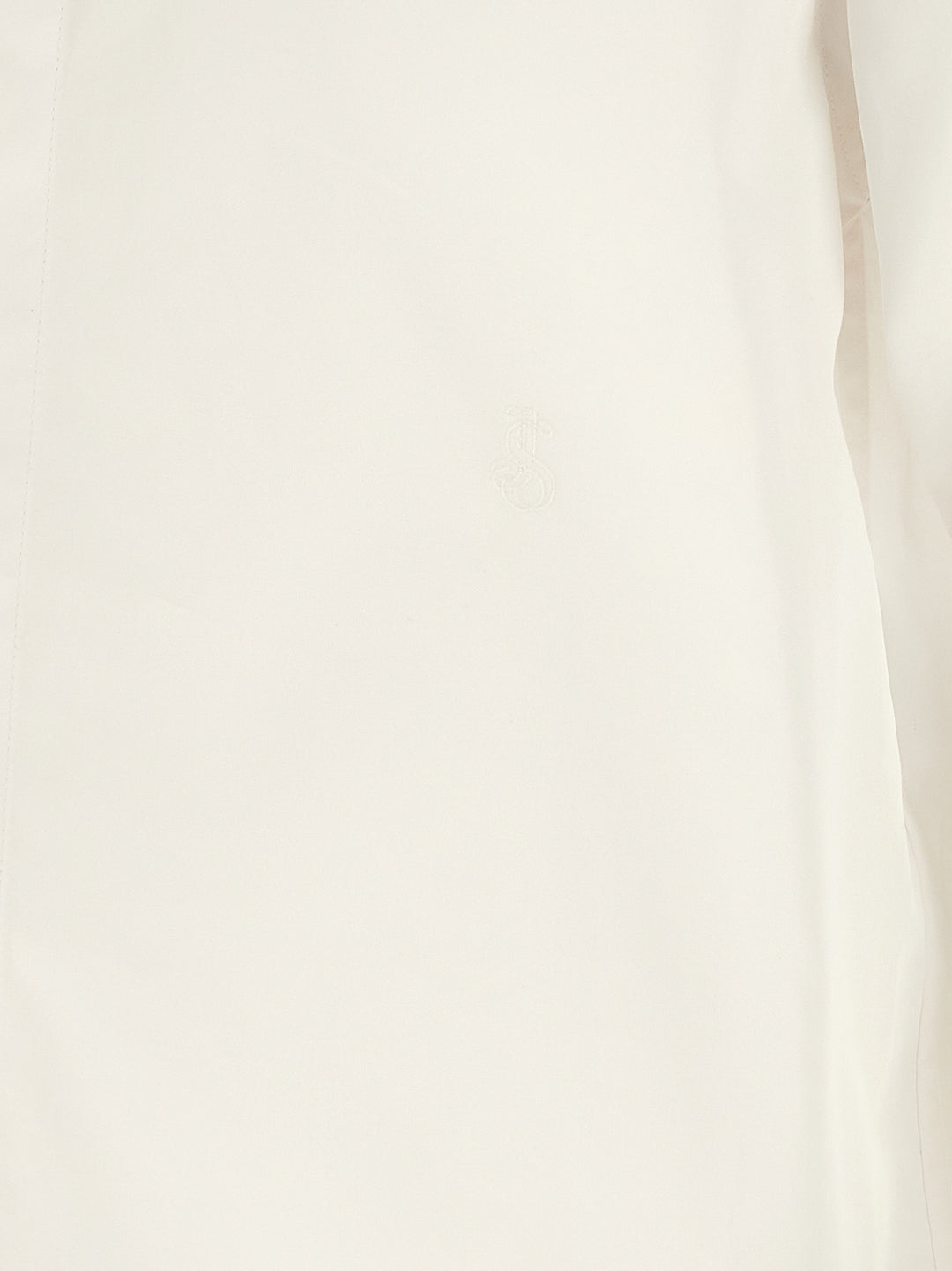 Jil Sander Logo Embroidery Shirt Shirt and Blouse - White | 2c0dcd24804433f47056b64cd00698183ebeeb35