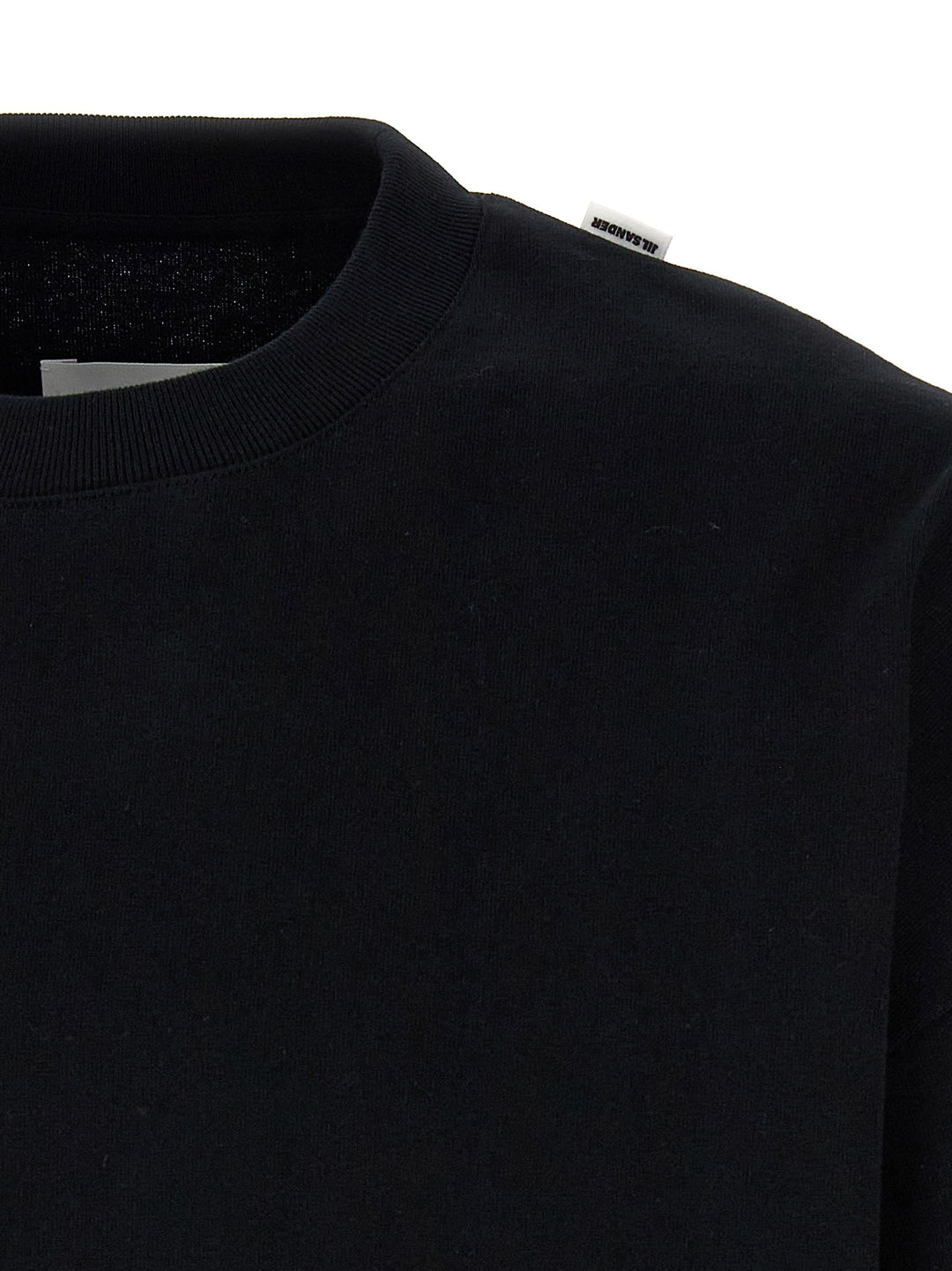 Jil Sander Basic T-shirt - Black | ebbe7e582d70fe21144314b6f95a83cc3eda5a6e