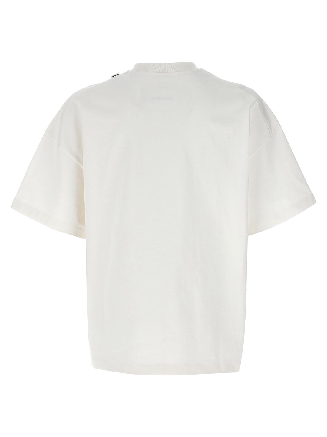 Jil Sander Basic T-shirt - White | b65e40d2dfba53af613f506e46ae28e49ebe39df
