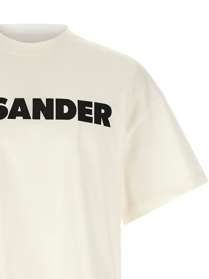 Jil Sander Jil Sander T-shirt - White/Black | 5bcba3c898970d9dcefafe99e2830a841557fa0f