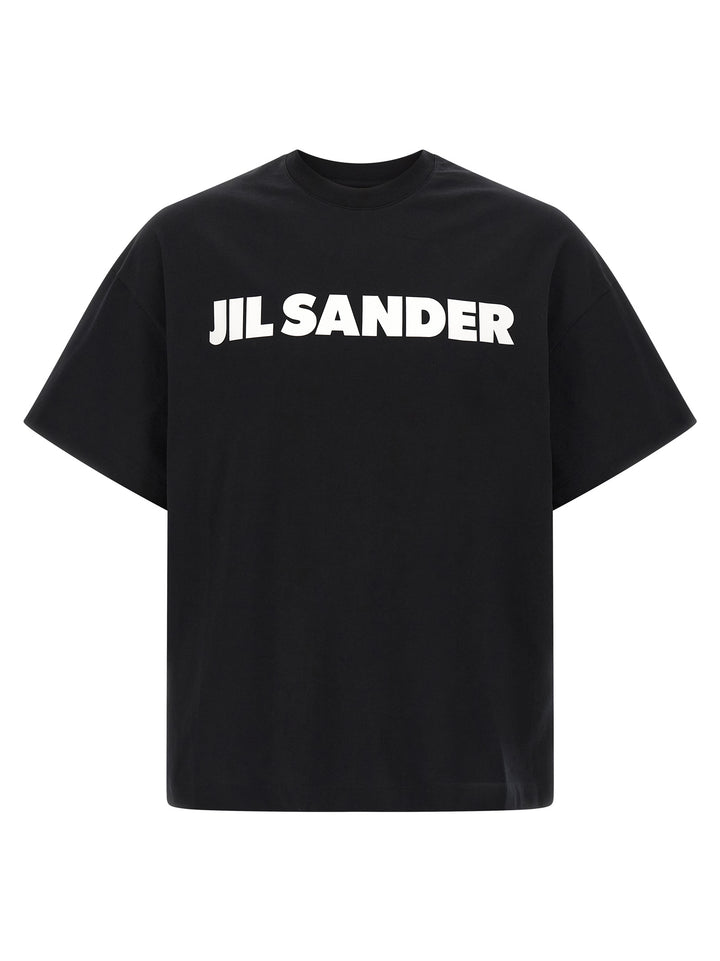 Jil Sander Jil Sander T-shirt - White/Black | c646b9ed0523e95b441c760b8f7b952e3e4d2d05