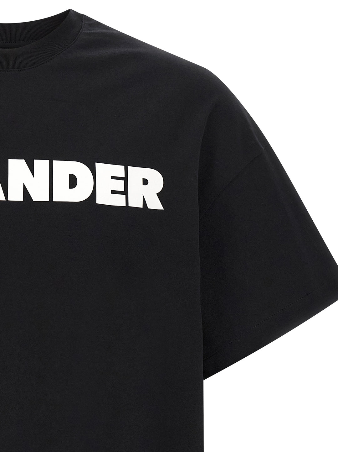 Jil Sander Jil Sander T-shirt - White/Black | afa978fecd58562ba7155dc6c830ee099bc1ebda