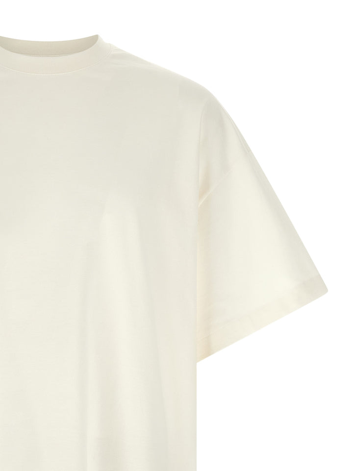 Jil Sander Logo T-shirt - White/Black | 9749d9332fece159ac5f3f4da8bf9ae6fcf23c05