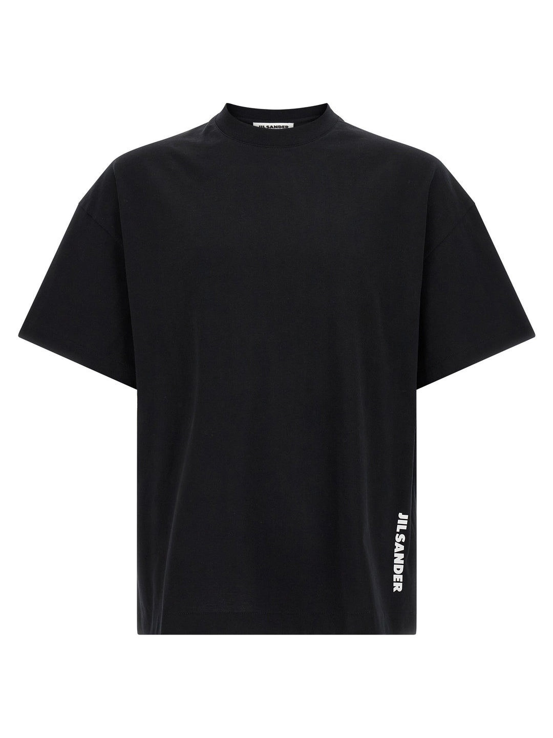 Jil Sander Logo T-shirt - White/Black | 0ae46f9fd4de63366e6bd61a1f79858336de2f0d