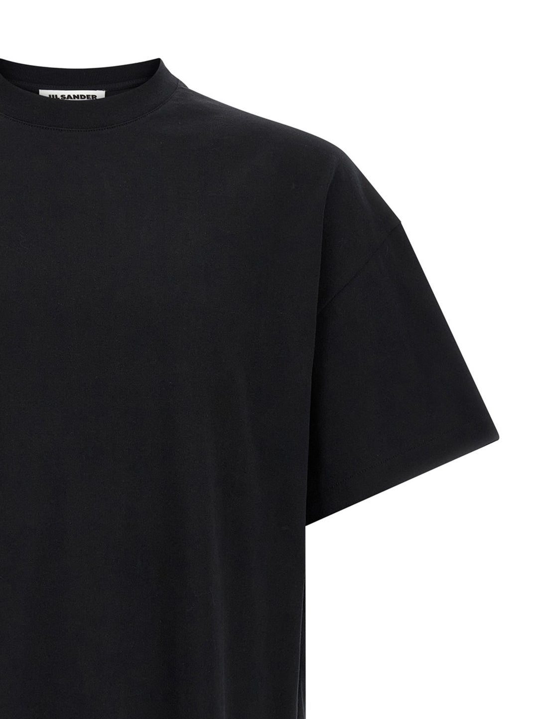 Jil Sander Logo T-shirt - White/Black | dae6cde0e7a930c43f7958334b8edd2cd45a1015