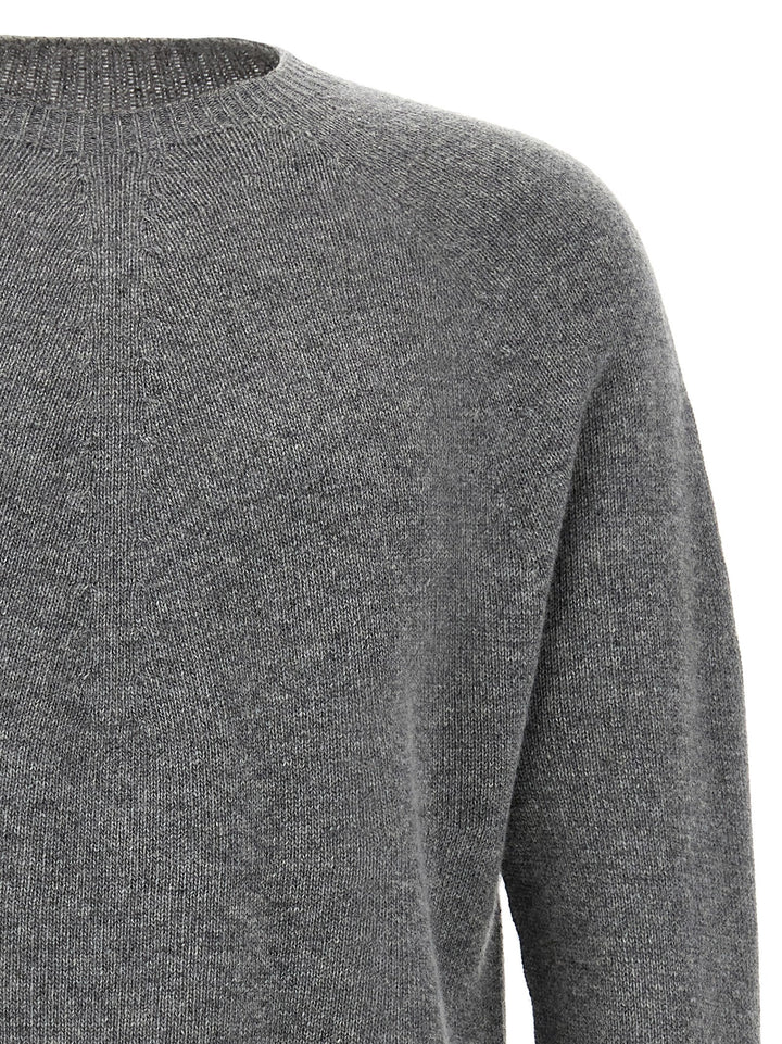 Jil Sander Cashmere Wool Sweater Sweaters and Cardigans - Gray | 73ba9e231605968e7f754e6933781ad0f7c6cd73