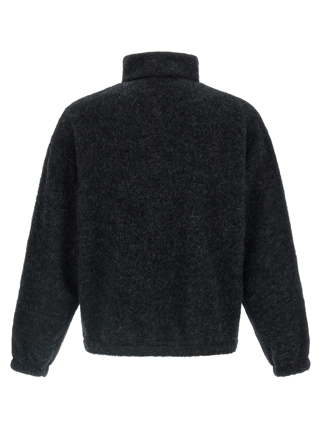 Jil Sander Half-Zip Sweatshirt - Gray | b552e9f830ed11d6addcc30eca9d9ca344931fe4