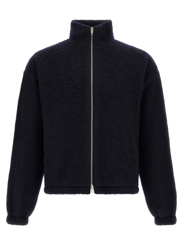 Zipped Sweatshirt Blue