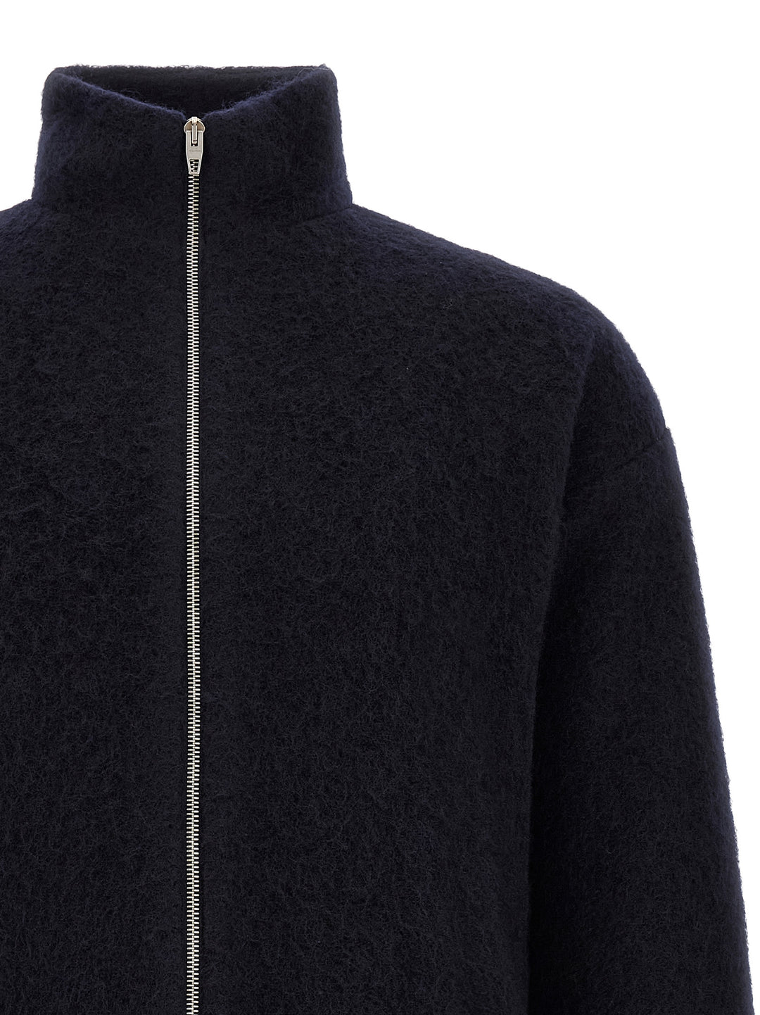 Jil Sander Zipped Sweatshirt - Blue | ba5613ce3d359fe0ca3feb5e2fca1592c25c99c4