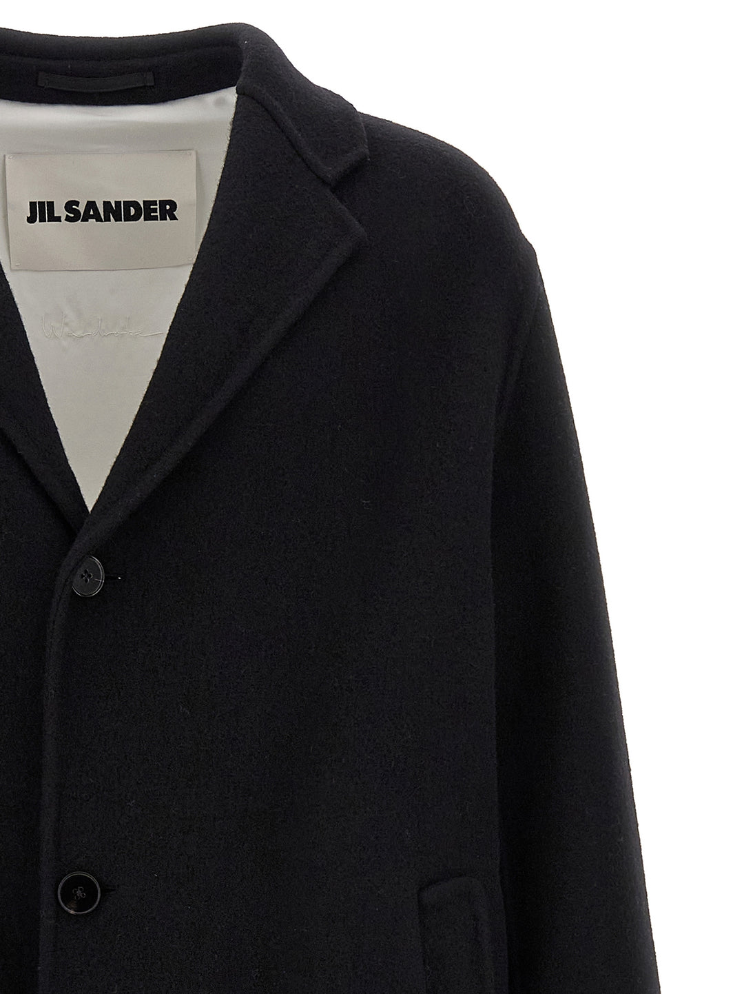 Jil Sander 01 Coats and Trench Coats - Black | 2e30816c50fd8b85d188f2fdf8aa8157efac5883