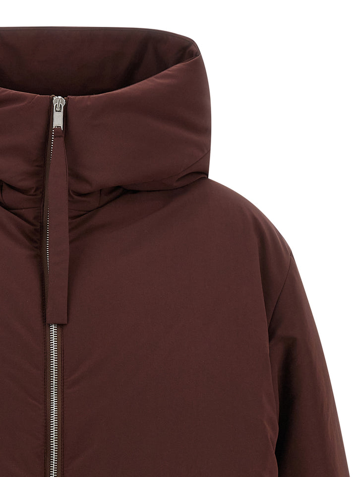 Jil Sander 06 Puffer Jackets - Bordeaux | 4c5e07726f58ee213c9713eccba1e615eca114fa