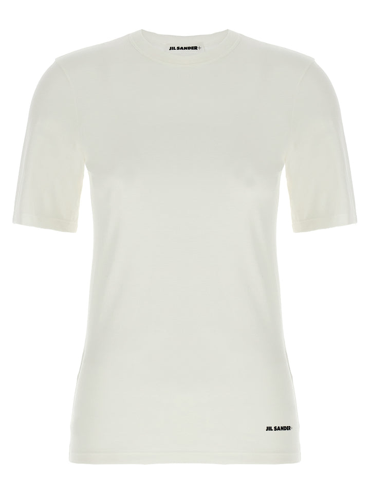 Jil Sander Logo T-shirt - White | 565e5d6423f244ad7afa1f0d6d38b84e6906367d