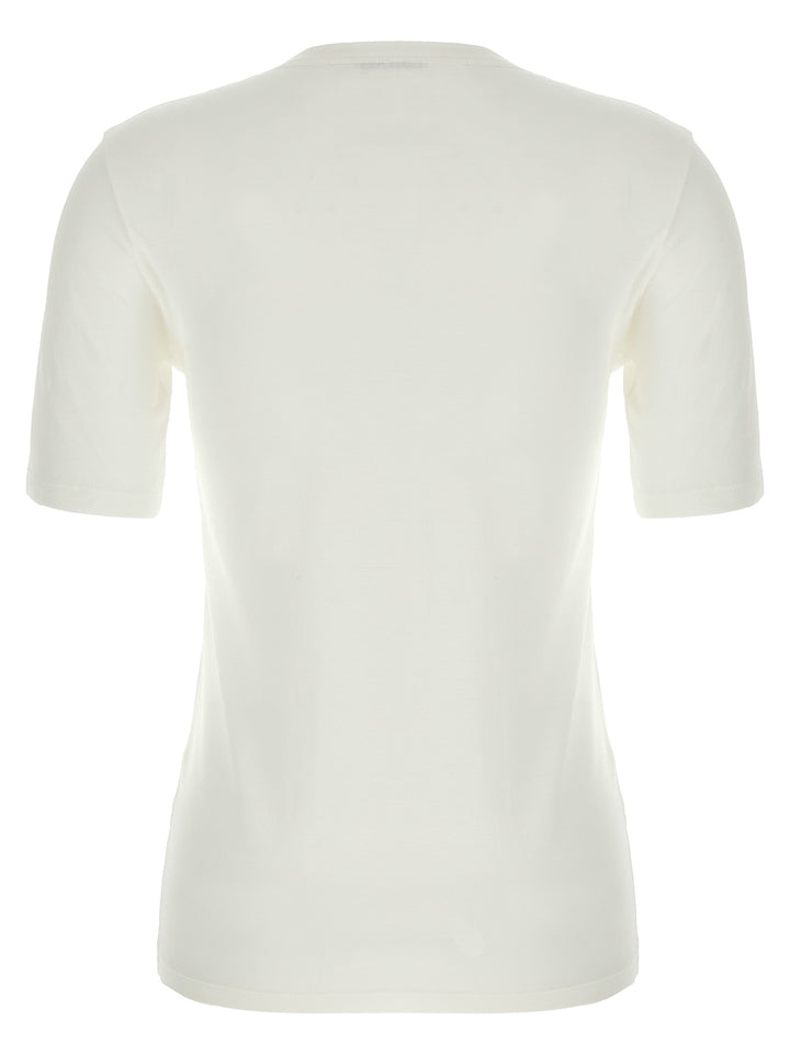 Jil Sander Logo T-shirt - White | 549e1cd7a1d26b304db1a77af714090b249393a2