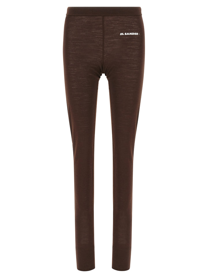 Jil Sander 029 Leggings - Bordeaux | 15338ecf53b8aa3fea7e4a70ef1e604ed79622b8