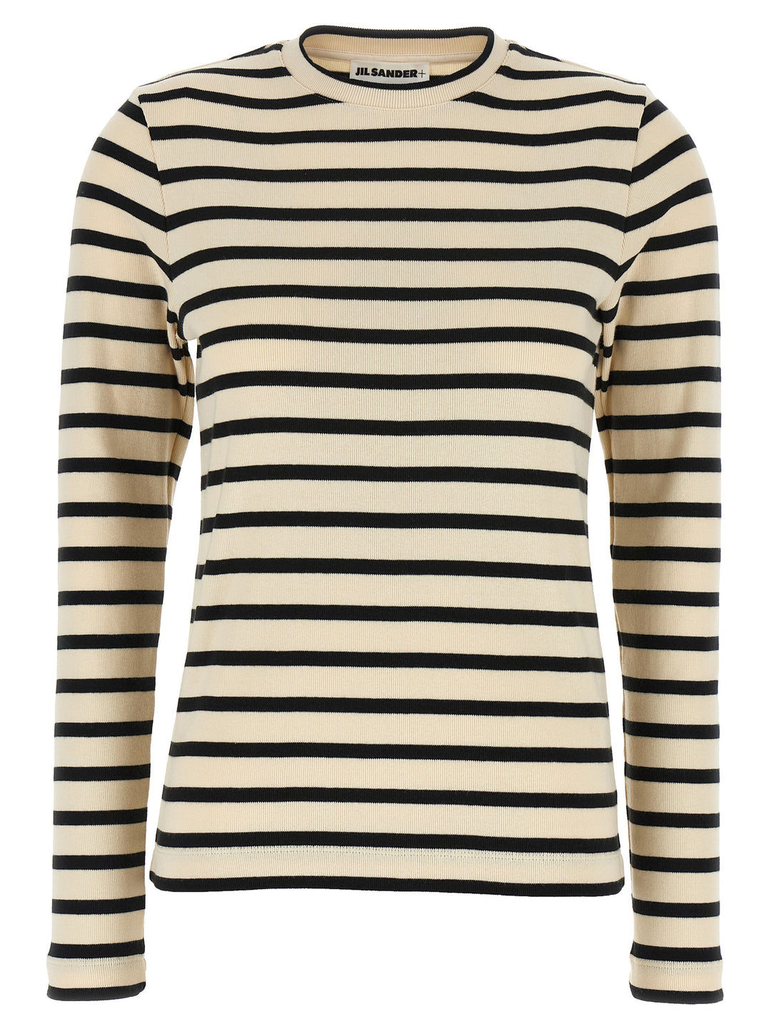 Jil Sander Striped Sweater Sweaters and Cardigans - White/Black | 9e53981045623f3e60d8ae627ec523880f7c8750