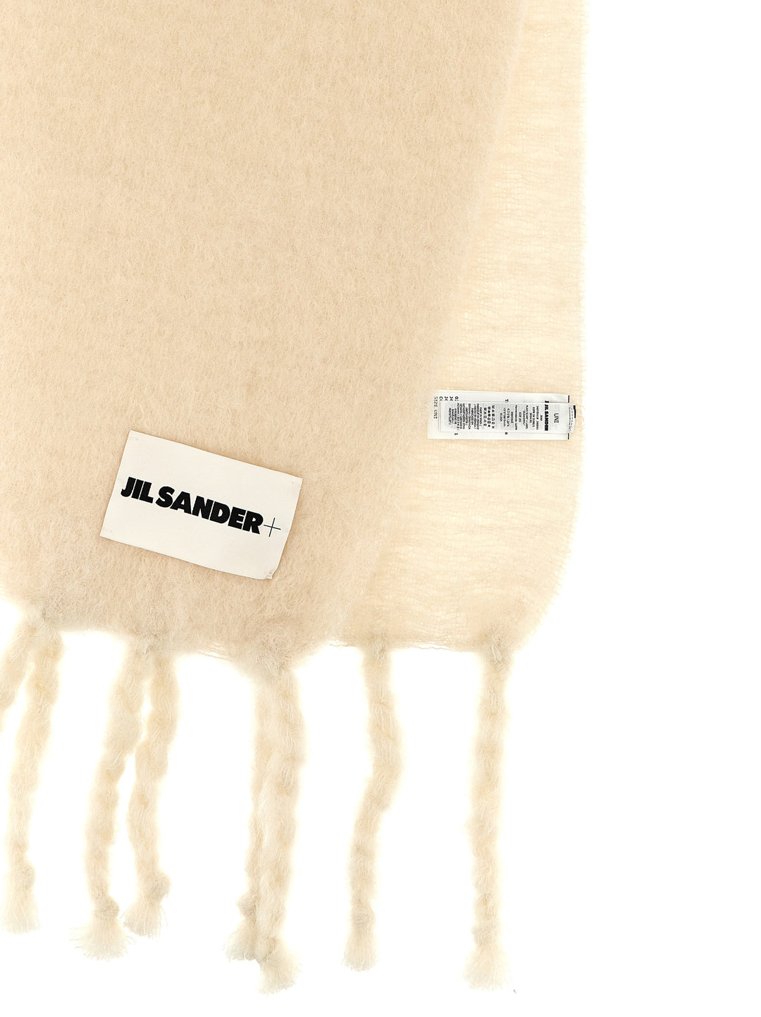 Logo Label Scarf Scarves, Foulards White