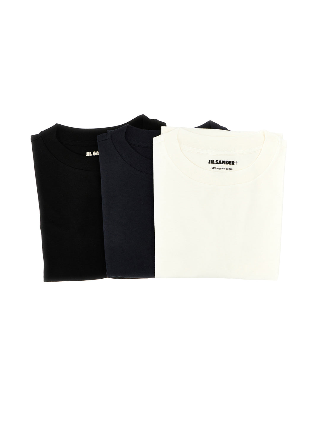Jil Sander 3-Pack Logo Patch T-shirt - Multicolor | 302fe4f75189f59a2d1b1771f4a8cdd8d69139fc