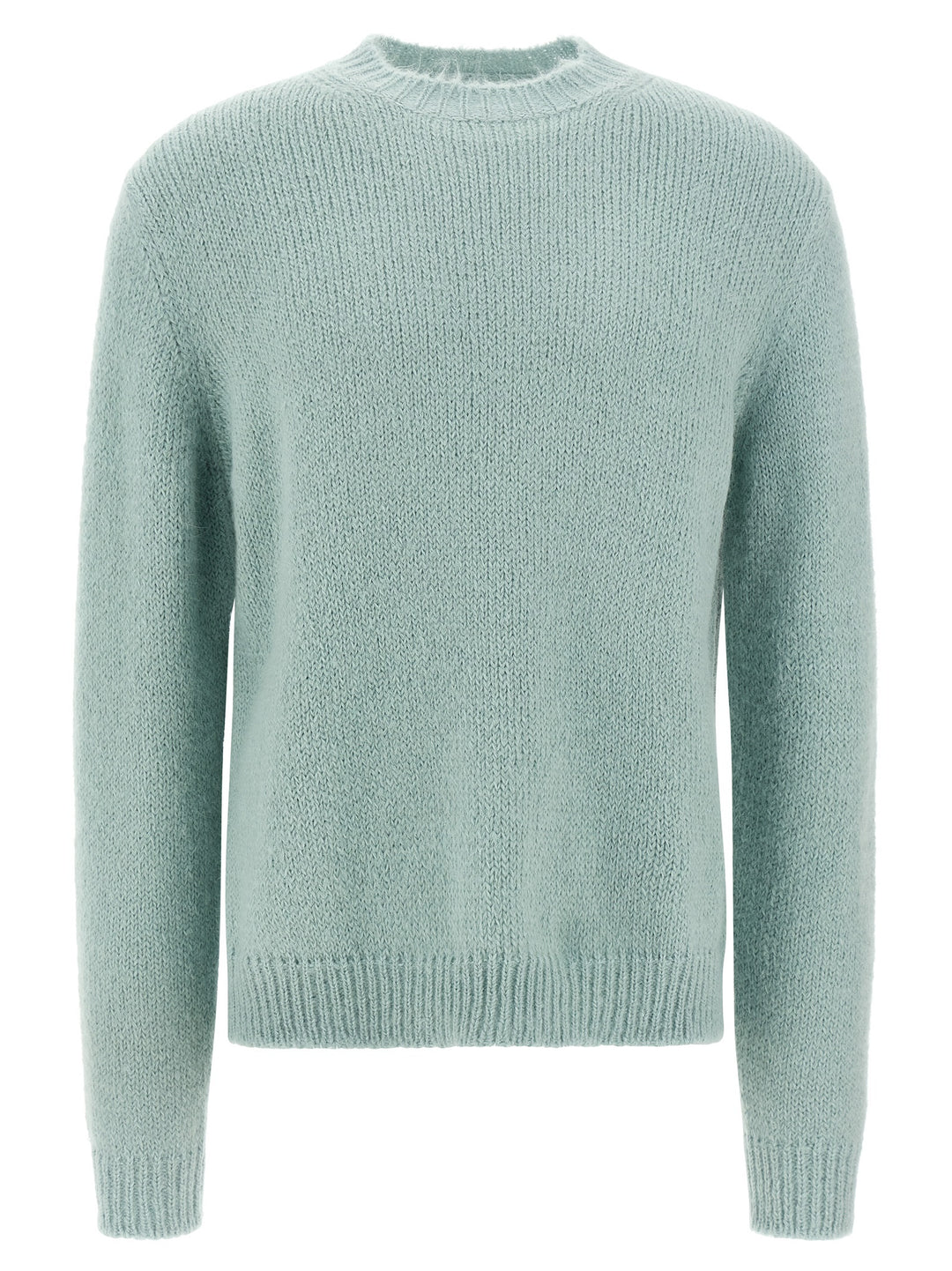 Jil Sander Alpaca Wool Sweater Sweaters and Cardigans - Light Blue | e484a0fb1bf5b596988972afa5bf22c22e43ee1d