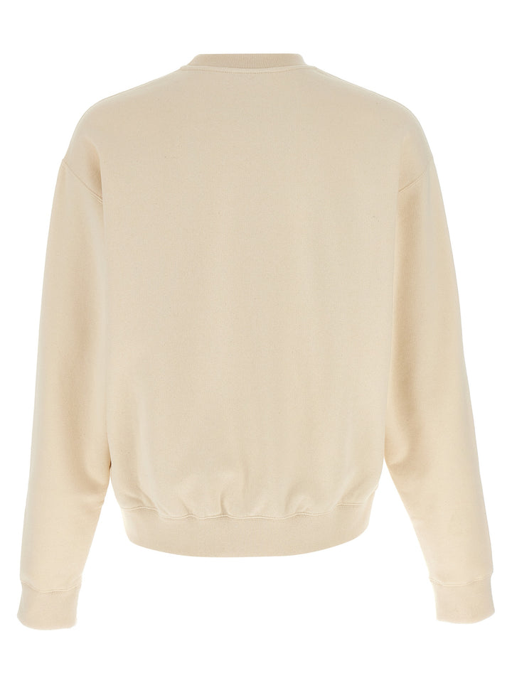 Jil Sander Logo Sweatshirt - Beige | 62ef9999aab0f898f13c886f7ab633dca9f77b14