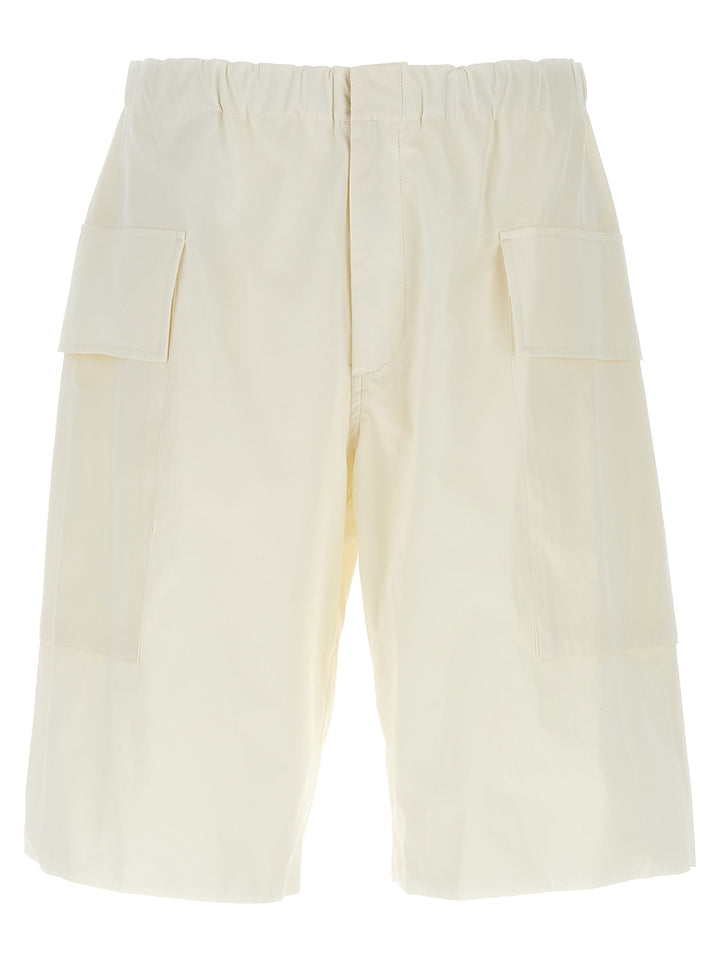 Jil Sander 94 Bermuda and Short - White | 61bda5c99655257de8ccc0f5a5757491d516ed91