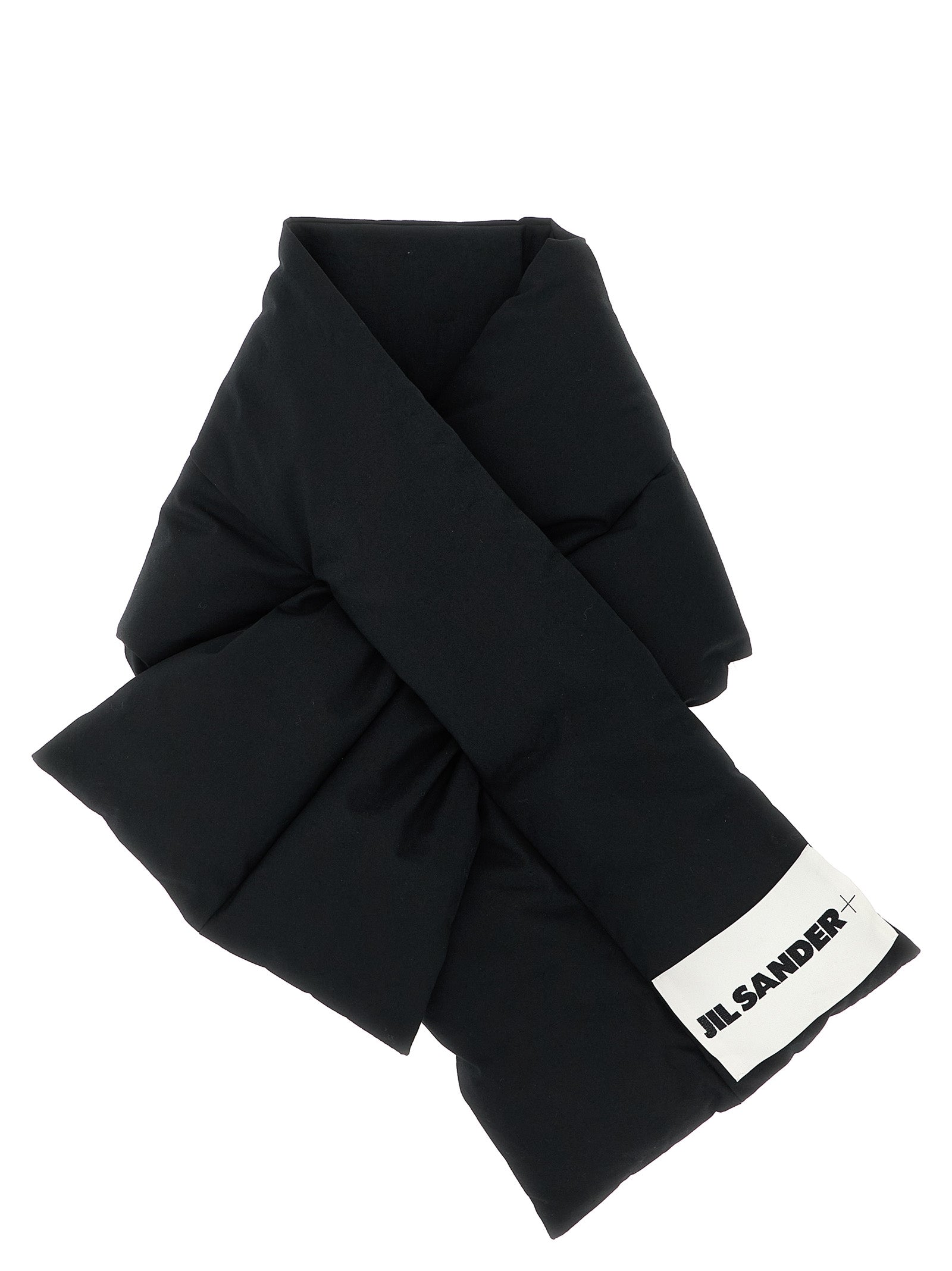 小物 JIL SANDER DOWN SCARF 01 DUNE Jil Sander Down Scarf 01 Scarves And Foulards Black | Wanan Luxury
