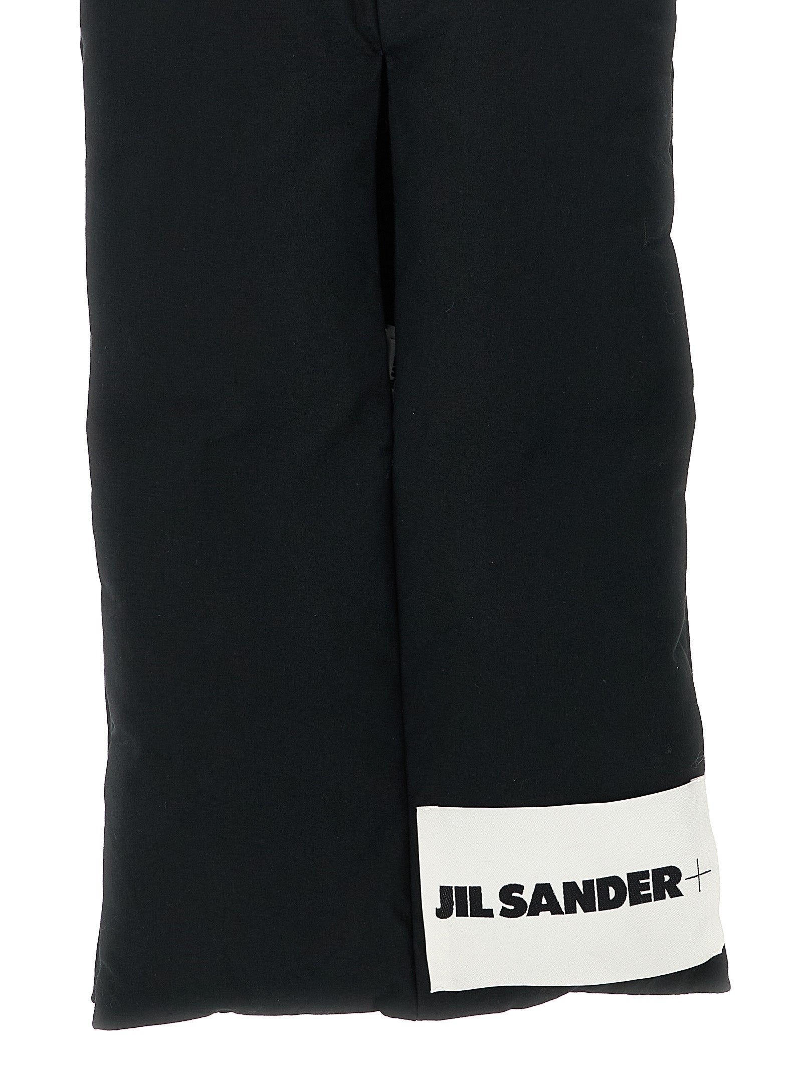 Jil Sander Down Scarf 01 Scarves And Foulards Black | Wanan Luxury