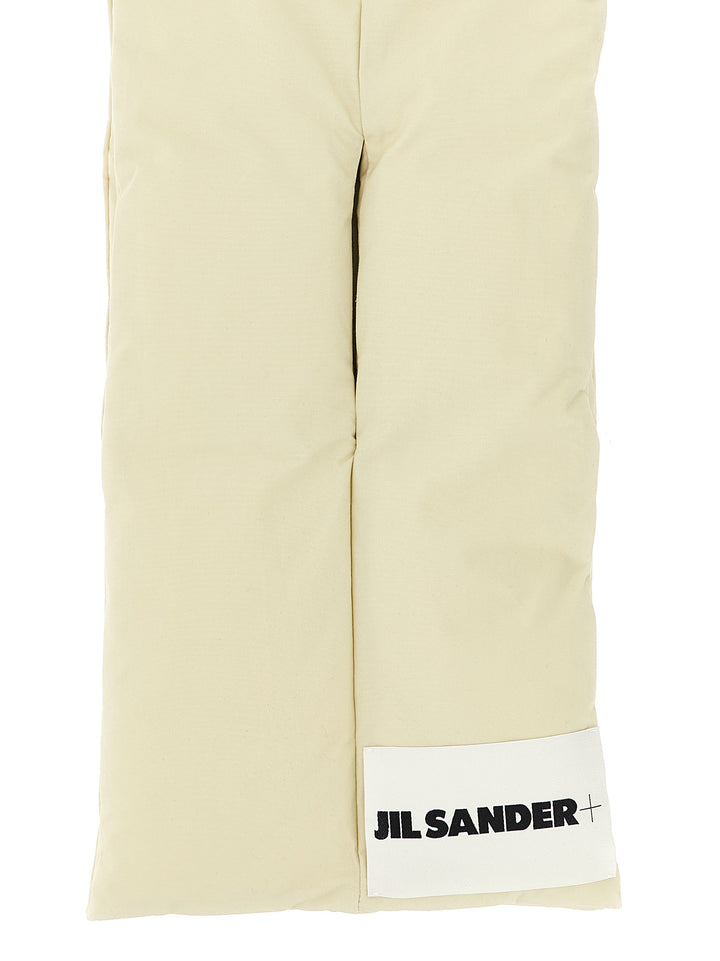 Jil Sander Down Scarf 01 Scarves and Foulards - Beige | 8465c9fbc241fa615f16ba3e42a1883fcbb309df