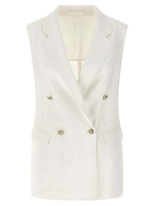 Bernice Gilet White