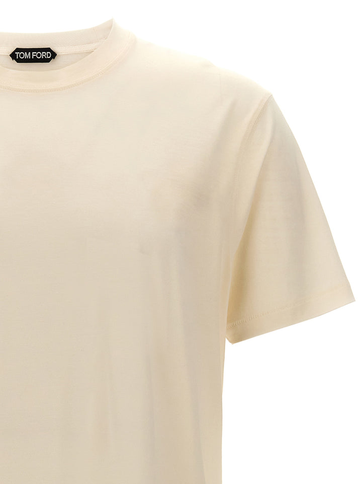 Lyocell Blend T-Shirt White