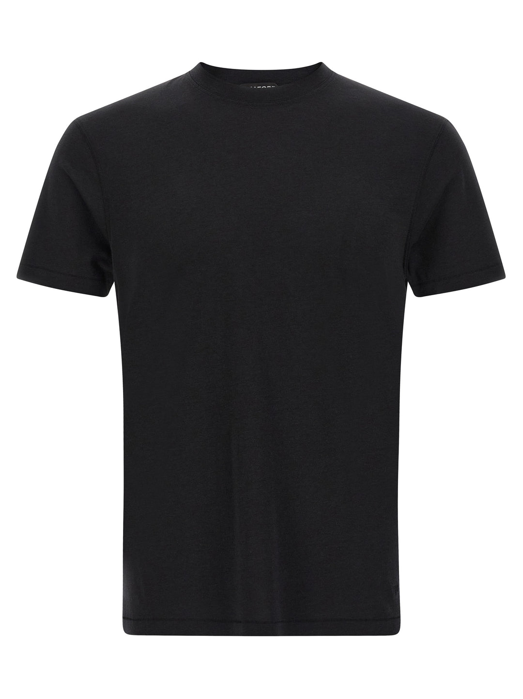 Tom Ford Logo Embroidery T-shirt - Black | 520c983f31e94d8074e24b4086950aaa1374e8f5