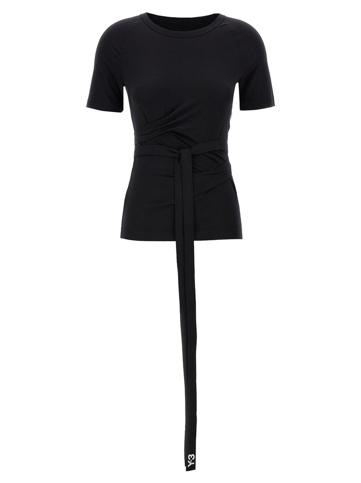 Y-3 Lyoncell T-shirt - White/Black | 5b6ecab94e86b039defcab7517bcecd631cb7275