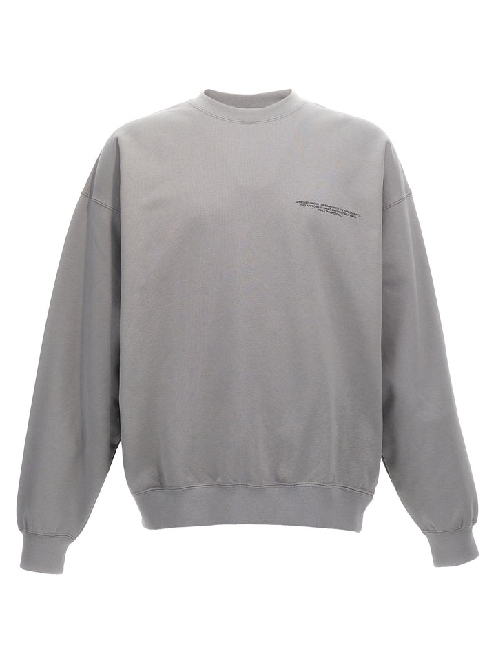 Logo Print Sweatshirt Gray