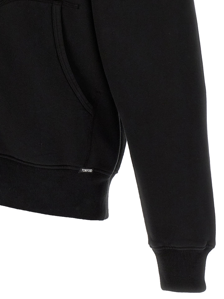Tom Ford Hoodie Sweatshirt - Black | 20f39b59a76b0135adcffda1f8115c6351187ee8