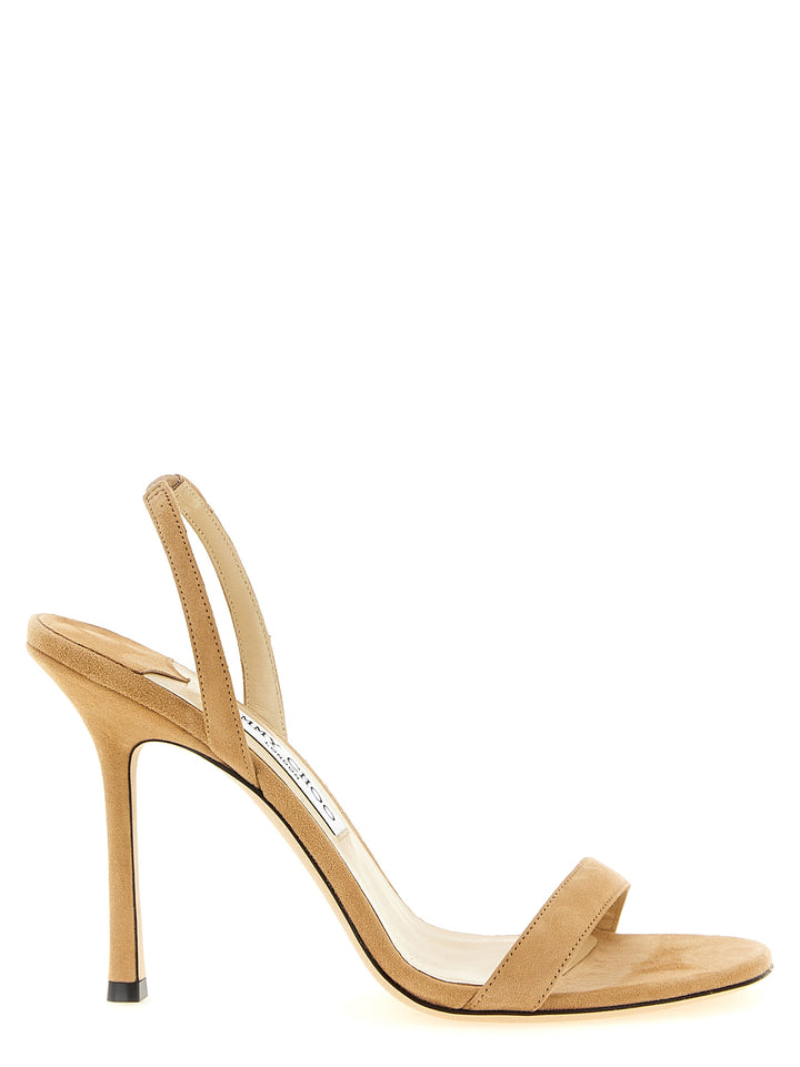 Jimmy Choo Jenn Sandals - Beige | 4ff6251a965b5b947ca90bfc09ab7c371bf8b884