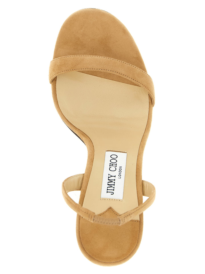 Jimmy Choo Jenn Sandals - Beige | 529847bfa4cfc2a8b3080c9d37106ee1d1a78393