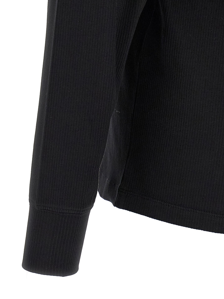 Tom Ford Ribbed Cotton T-shirt - Black | c582bcc39d9953dde23b35e11070173e4c2feb20