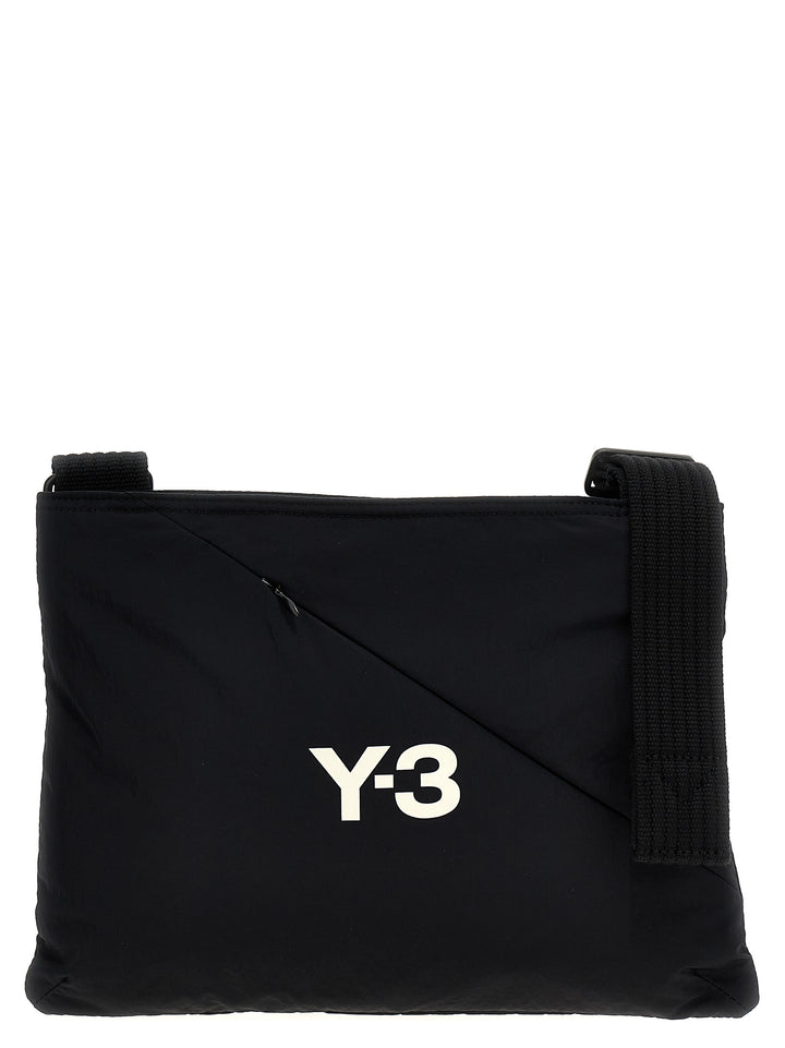 Y-3 Nylon Sacoche Crossbody Bags Black