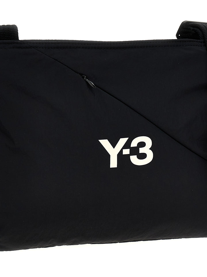 Y-3 Nylon Sacoche Crossbody Bags Black