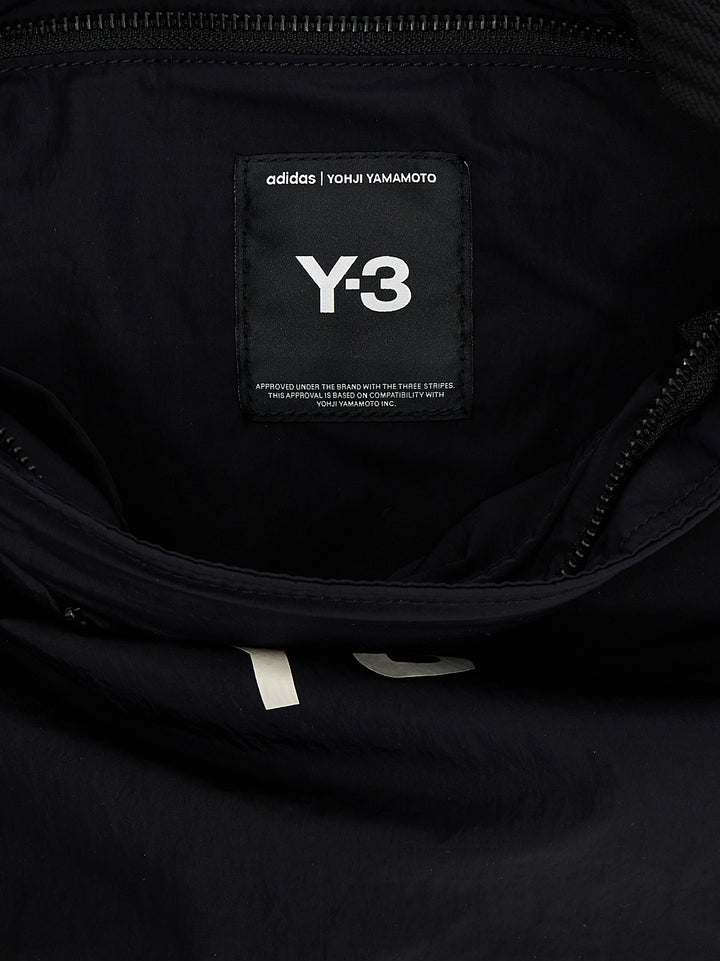 Y-3 Nylon Sacoche Crossbody Bags Black