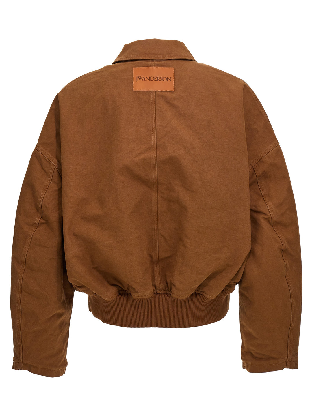 Canvas Blouson Jacket Casual Jackets, Parka Brown