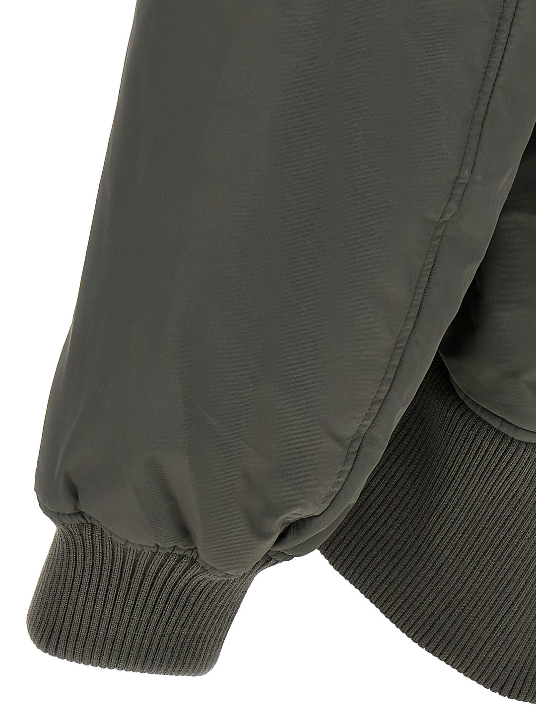 J.W. Anderson Curved Hem Puffer Jackets - Gray | 38fa232770209e3bebc2ff487d4986c6bfad391d