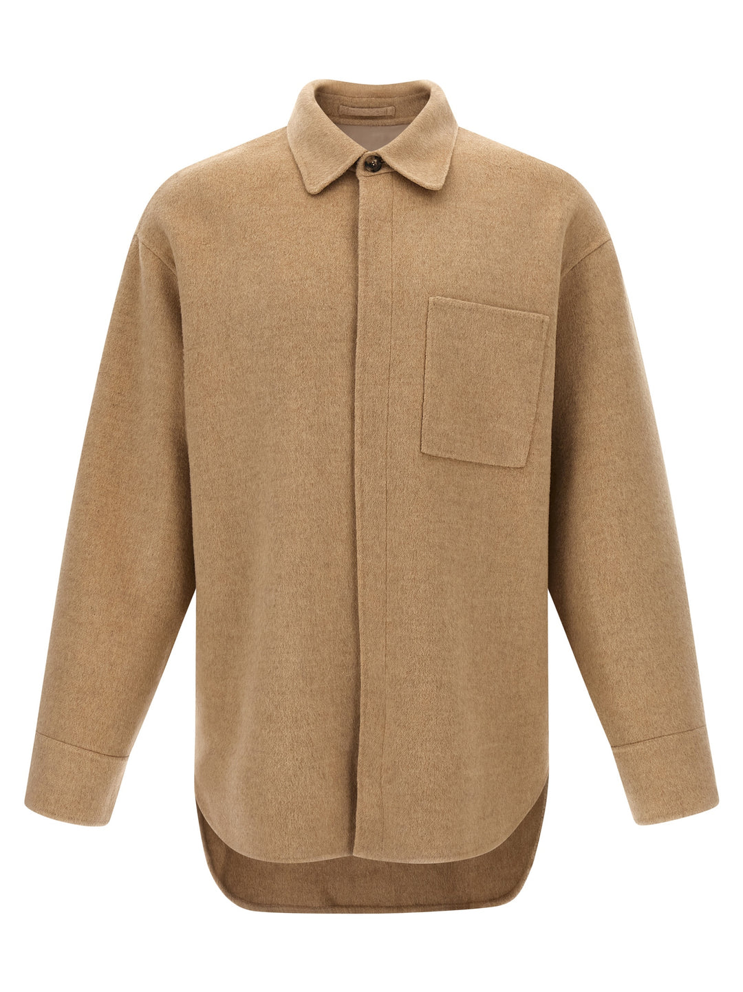 J.W. Anderson Wool Overshirt Shirt and Blouse - Gray | 24a16fca491c2d810a072f54d2eaed1b1b368f6f